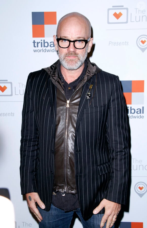 Michael Stipe lors de la soirée Lunchbox Fund au Buddakan à New York, le 9 octobre 2013.