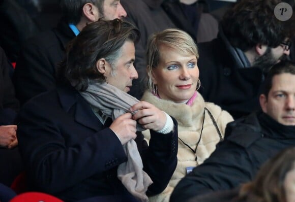 Vincent Labrune et Margarita Louis-Dreyfus à Paris le 27 fevrier 2013.
