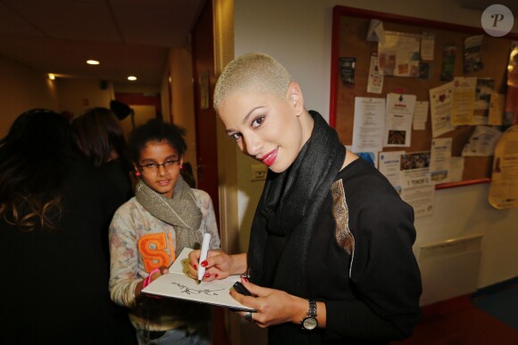 Dièse lors du 20e gala annuel de charité "Faire Face" organisé à l'Opéra d'Avignon, le 12 octobre 2013.