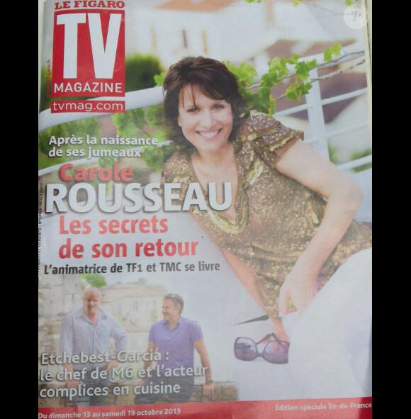 Magazine Le Figaro Tv Magazine du 13 octobre 2013.