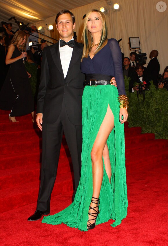 Ivanka Trump, Jared Kushner - Soirée "'Punk: Chaos to Couture' Costume Institute Benefit Met Gala" à New York le 6 mai 2013.