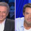 Nicolas Bedos tacle Michel Drucker dans "On n'est pas couché" sur France 2 le 5 octobre 2013.