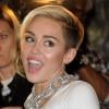 Miley Cyrus fête la sortie de son nouvel album au Planet Hollywood à New York, le 8 octobre 2013.