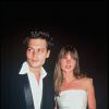 Kate Moss et Johnny Depp en 1996