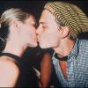 Kate Moss et Johnny Depp en 1995