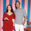 Peter Marc Jacobson et son ex-femme Fran Drescher, au lancement du luivre pour enfants de l'actrice, à New York, le 17 novembre 2011.