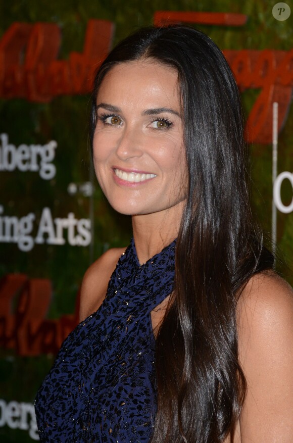 Demi Moore au gala d'ouverture du Wallis Annenberg Center for the Performing Arts à Beverly Hills, le 17 octobre 2013.