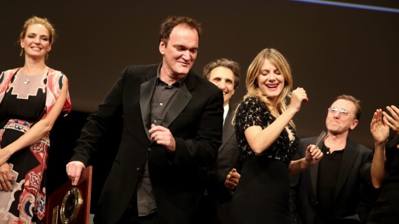 Mélanie Laurent, première sortie après bébé : Déchaînée avec Quentin Tarantino