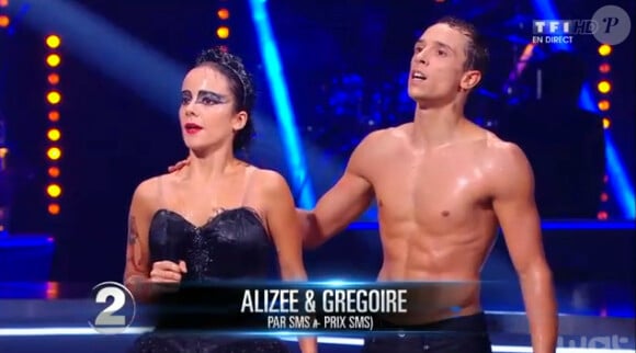 Alizée dans Danse avec les stars 4, le 19 octobre 2013 sur TF1.
