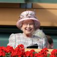La reine Elizabeth II à Ascot le 19 octobre 2013.