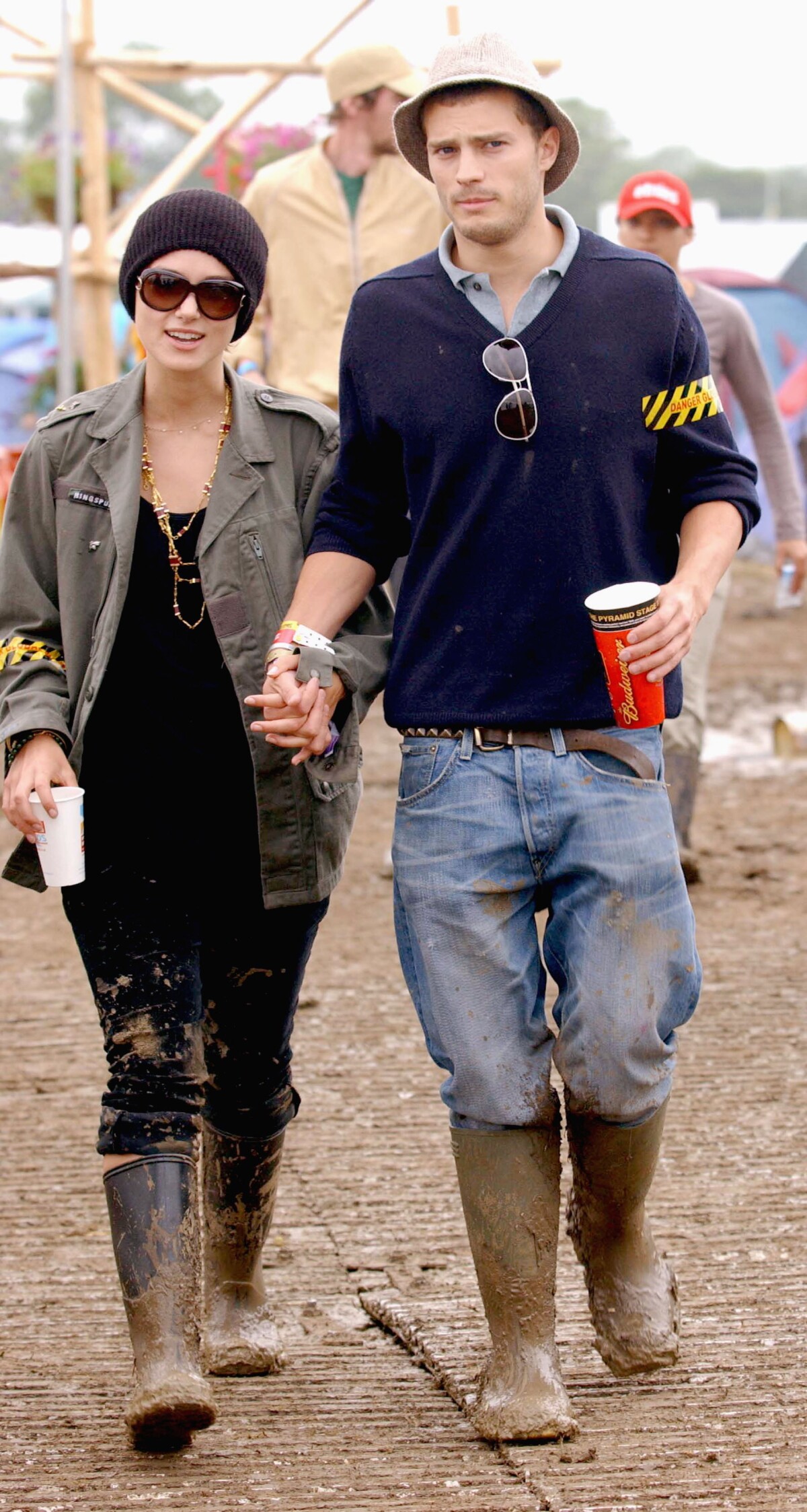 Photo Keira Knightley Et Jamie Dornan à Glastonbury Le 25 Juin 2005 Purepeople 8611