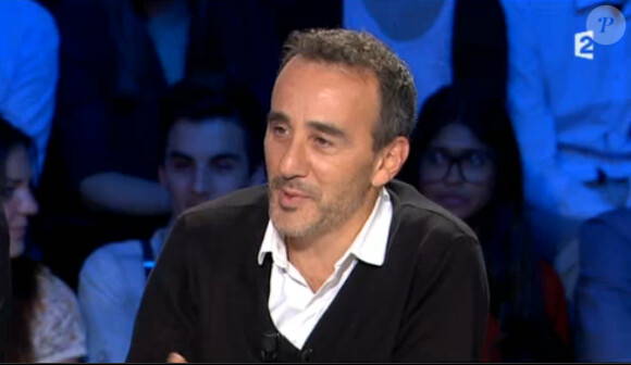 L'humoriste Elie Semoun dans On n'est pas couché sur France 2, le samedi 26 octobre 2013.