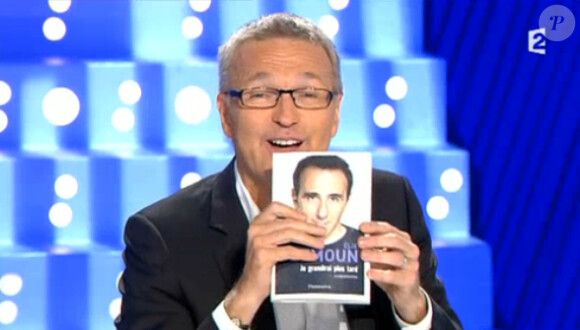 Laurent Ruquier dans On n'est pas couché sur France 2, le samedi 26 octobre 2013.