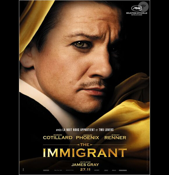 Jeremy Renner sur l'affiche de The Immigrant.