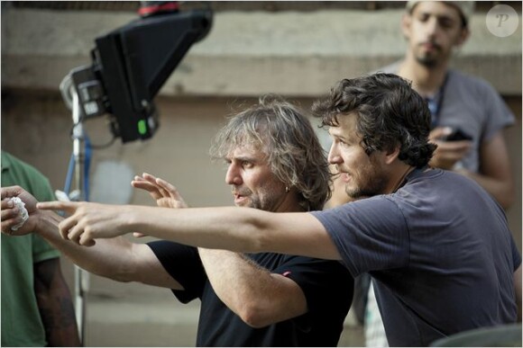 Guillaume Canet sur Blood Ties.