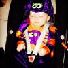 Klay Rooney, 6 mois, fils de Coleen et Wayne Rooney, a passé le 31 octobre 2013 son tout premier Halloween dans la peau d'une araignée.