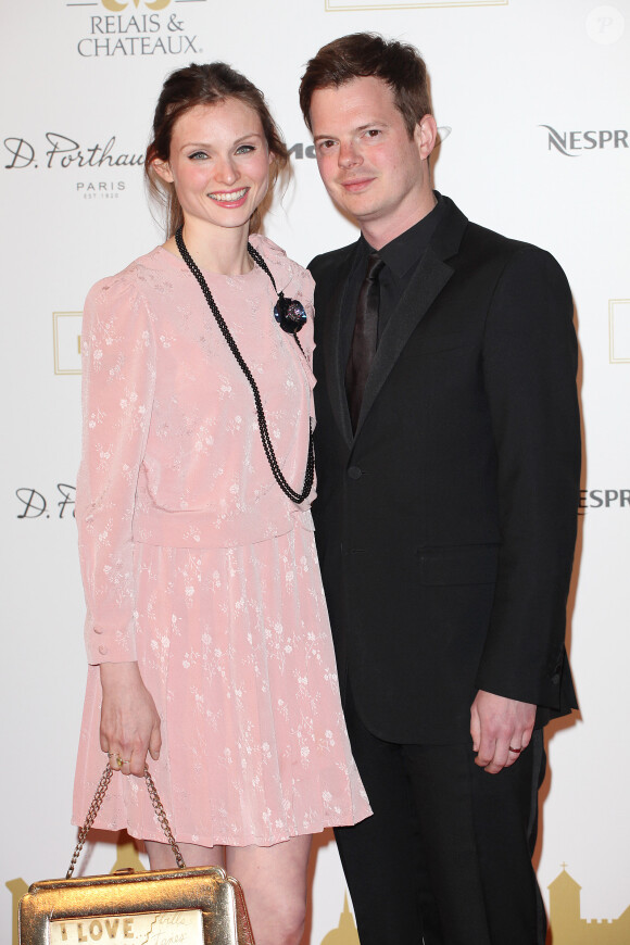 Sophie Ellis-Bextor et son époux Richard Jones au Diner des Grands Chefs à Londres le 22 avril 2013