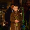 Nicole Kidman affiche son nouveau look sur le tournage du film Paddington Bear à Londres, le 4 novembre 2013.
