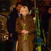Nicole Kidman affiche son nouveau look sur le tournage du film Paddington Bear à Londres, le 4 novembre 2013.