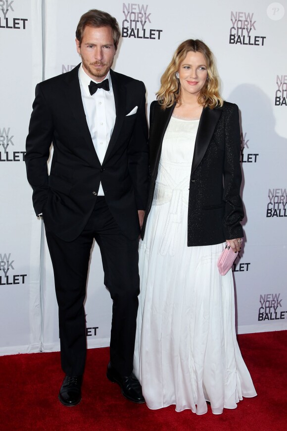 Will Kopelman et Drew Barrymore lors du gala du ballet de New York le 10 mai 2012