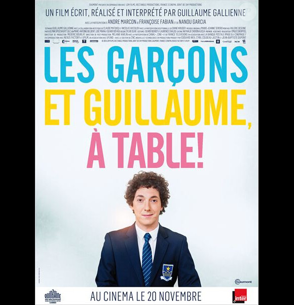 Affiche du film Les Garçons et Guillaume, à table ! en salles le 20 novembre 2013