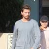 Scott Disick quitte le centre commercial Barneys New York à Beverly Hills, le 7 novembre 2013. La star de télé-réalité a perdu sa mère Bonnie une semaine plus tôt.