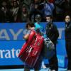Roger Federer après sa défaite en demi-finale du Masters de Londres face à Rafael Nadal le 10 novembre 2013