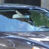 Denise Richards sort de la maison de son ex-mari Charlie Sheen à Beverly Hills. Les ex-époux sont actuellement en froid suite au désaccord concernant la garde des jumeaux de Charlie Sheen et Brooke Mueller. Le 7 novembre 2013.