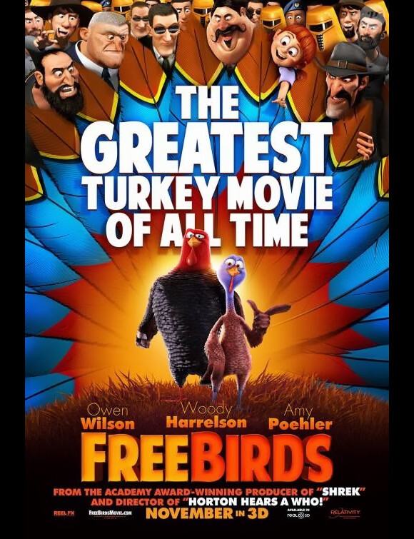 Affiche du film Free Birds.