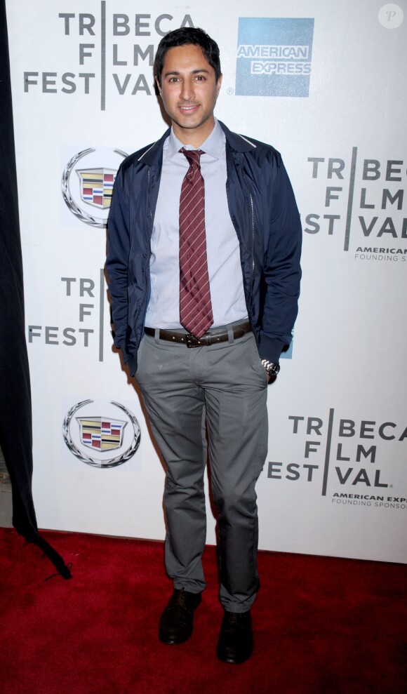 Maulik Pancholy à l'occasion du festival du film de Tribeca à New York, le 17 avril 2012.