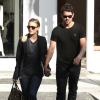 Kaley Cuoco et son fiancé Ryan Sweeting à Beverly Hills, le 11 novembre 2013