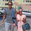 Kaley Cuoco et son fiancé Ryan Sweeting à la sortie du Marmalade Cafe de Sherman Oaks le 28 septembre 2013