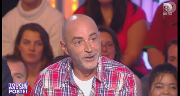 Thomas Hugues et Patrick Bosso dans l'émission "Touche pas à mon poste" (D8) du mardi 12 novembre.