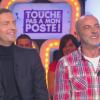 Thomas Hugues et Patrick Bosso dans l'émission "Touche pas à mon poste" (D8) du mardi 12 novembre.