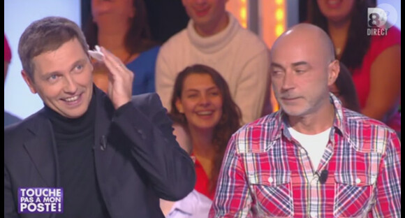 Thomas Hugues dans l'émission "Touche pas à mon poste" (D8) du mardi 12 novembre.