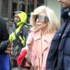 Lady Gaga dans les rues de New York, le 12 novembre 2013.