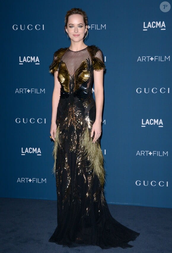 Dakota Johnson lors des LACMA 2013 Art + Film Gala le 2 novembre 2013 à Los Angeles