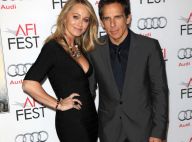 Ben Stiller : Sa femme Christine Taylor, ultradécolletée, devant Sean Penn