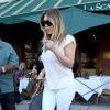 Kim Kardashian quitte le restaurant La Scala à Beverly Hills, après un déjeuner avec ses amies Brittny Gastineau et Blac Chyna. Los Angeles, le 14 novembre 2013.