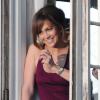 Jennifer Lopez sur le tournage du film "The Boy Next Door" à Los Angeles, le 16 novembre 2013.