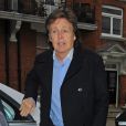 Paul McCartney à Londres, le 16 octobre 2013