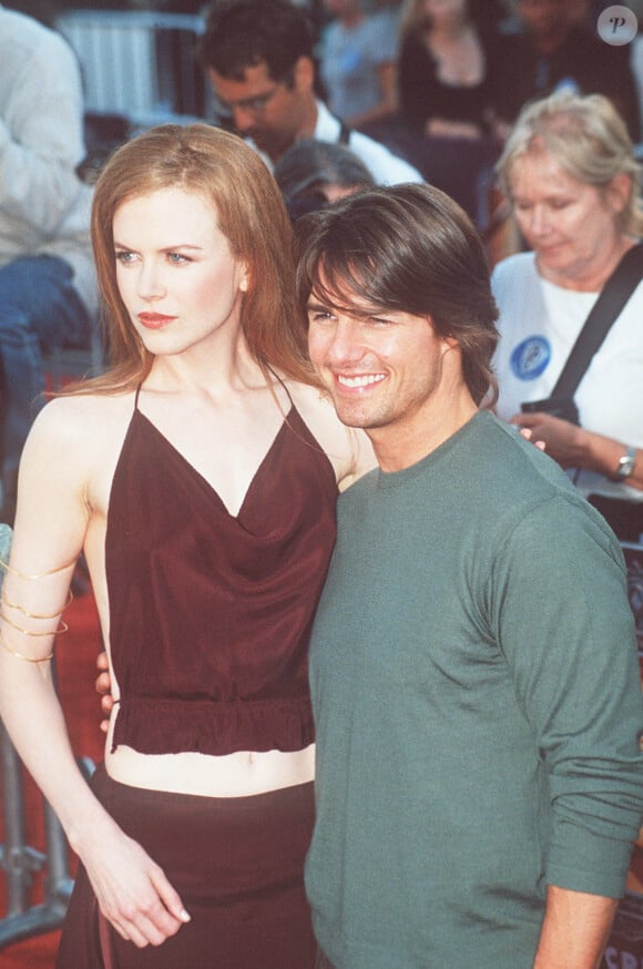 Tom Cruise et Nicole Kidman lors de la première du film Eyes Wide Shut en 2000