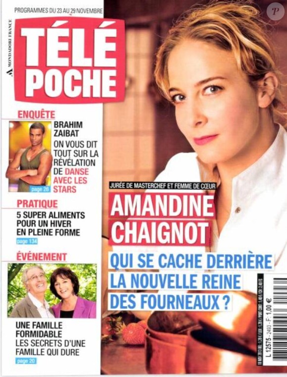 Magazine Télé Poche du 23 novembre 2013.