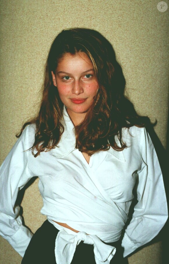 Laetitia Casta à Paris au duplex en 1997