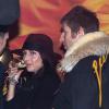 Liam Gallagher et Debbie Gwyther à Manchester, le 17 novembre 2013.