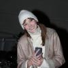 Carla Bruni après son concert au théâtre André Malraux à Rueil-Malmaison, le 19 novembre 2013.