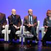 Alain Juppé et Claude Chirac au Musée du Quai Branly à Paris, le 21 Novembre 2013