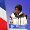 Bineta Diop, lauréate du Prix Special du Jury, pour "Femmes Africa Solidarité" au Musée du Quai Branly à Paris, le 21 Novembre 2013