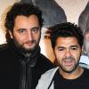 Nader Boussandel et Jamel Debbouze à la première du film La Marche à Rosny, le 23 novembre 2013.