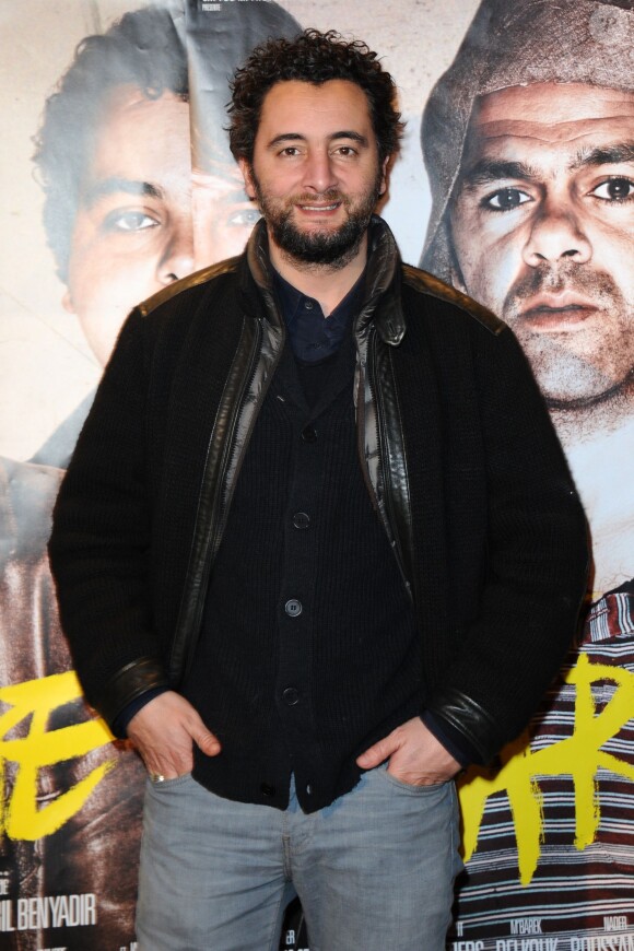 Nader Boussandel à la première du film La Marche à Rosny, le 23 novembre 2013.